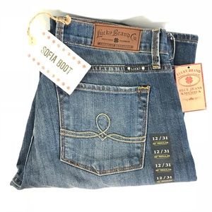 🍀 NEW Lucky Brand Jeans Sofia Boot Cut